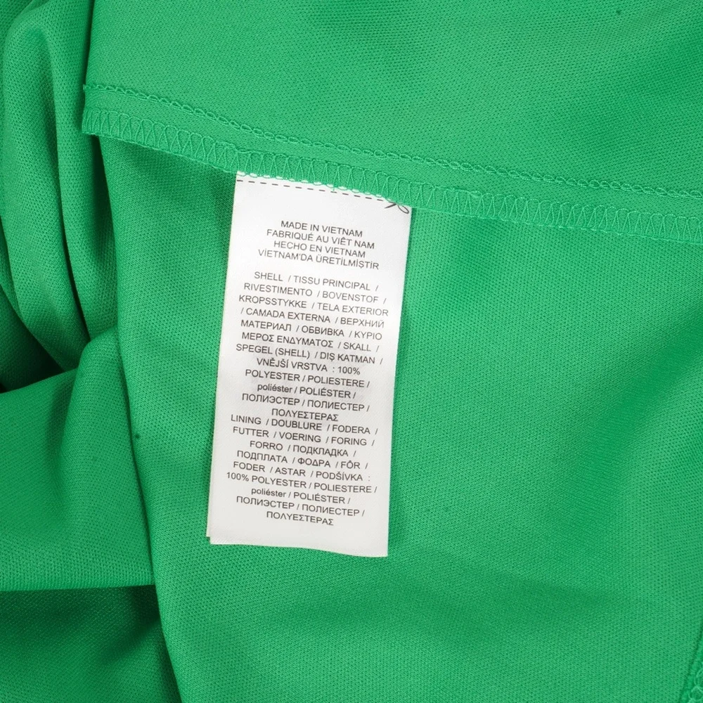 NWT Gorgeous $145 Lauren Ralph Lauren Green Light Long Sleeve Dress Size 10 - Picture 7 of 8